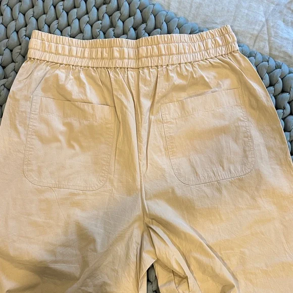 Light Beige Drawstring Pants - Picture 4 of 5